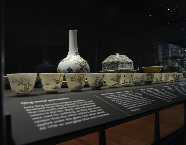 复刻康熙古彩十二花神杯,非遗大师摹古手绘,一次集齐12只